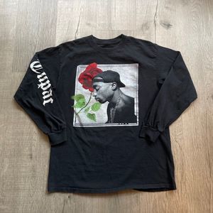 2Pac The rose that grew from concrete long sleeve shirt size Medium